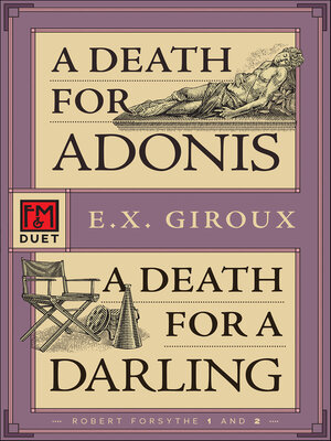 cover image of A Death for Adonis <li> a Death for a Darling